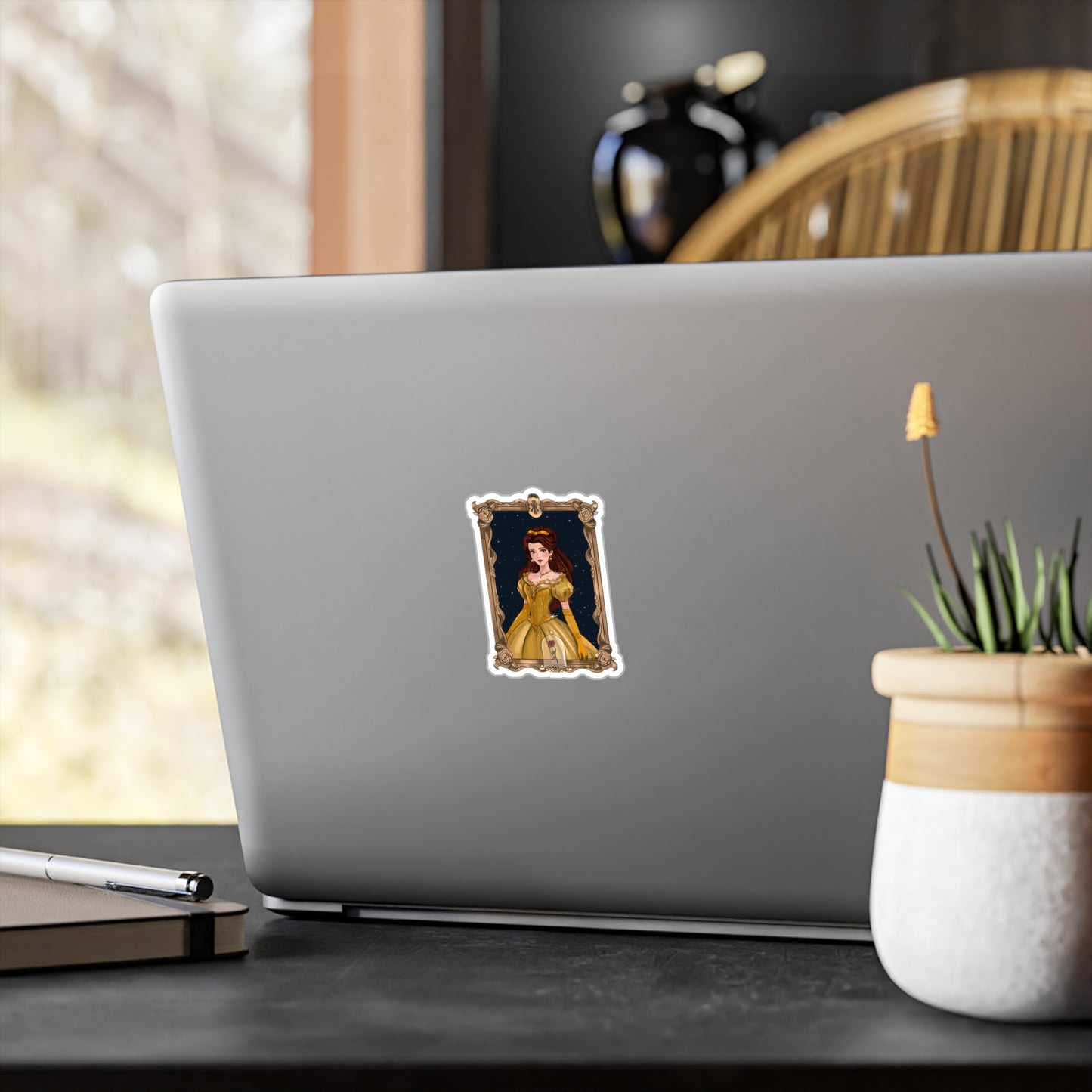Enchanted Frames: Heiress Belle - Vinyl Sticker