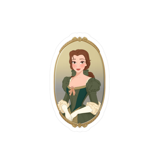 Medieval Lady B - Vinyl Sticker