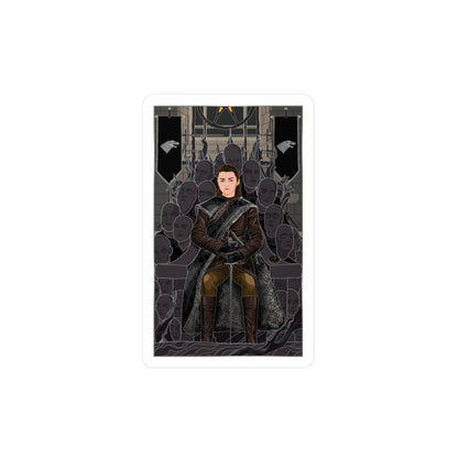 Throne of Faces - Vinyl Sticker