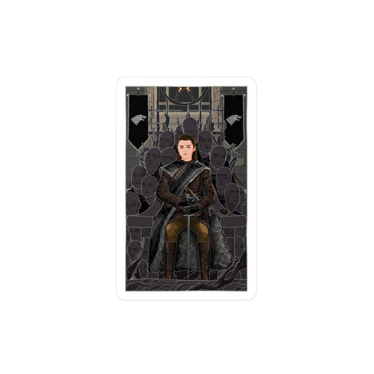 Throne of Faces - Vinyl Sticker