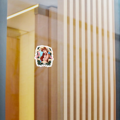 Athena & Ariel Embrace - Vinyl Sticker
