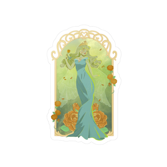 Cursed Goddess of Love A - Vinyl Sticker