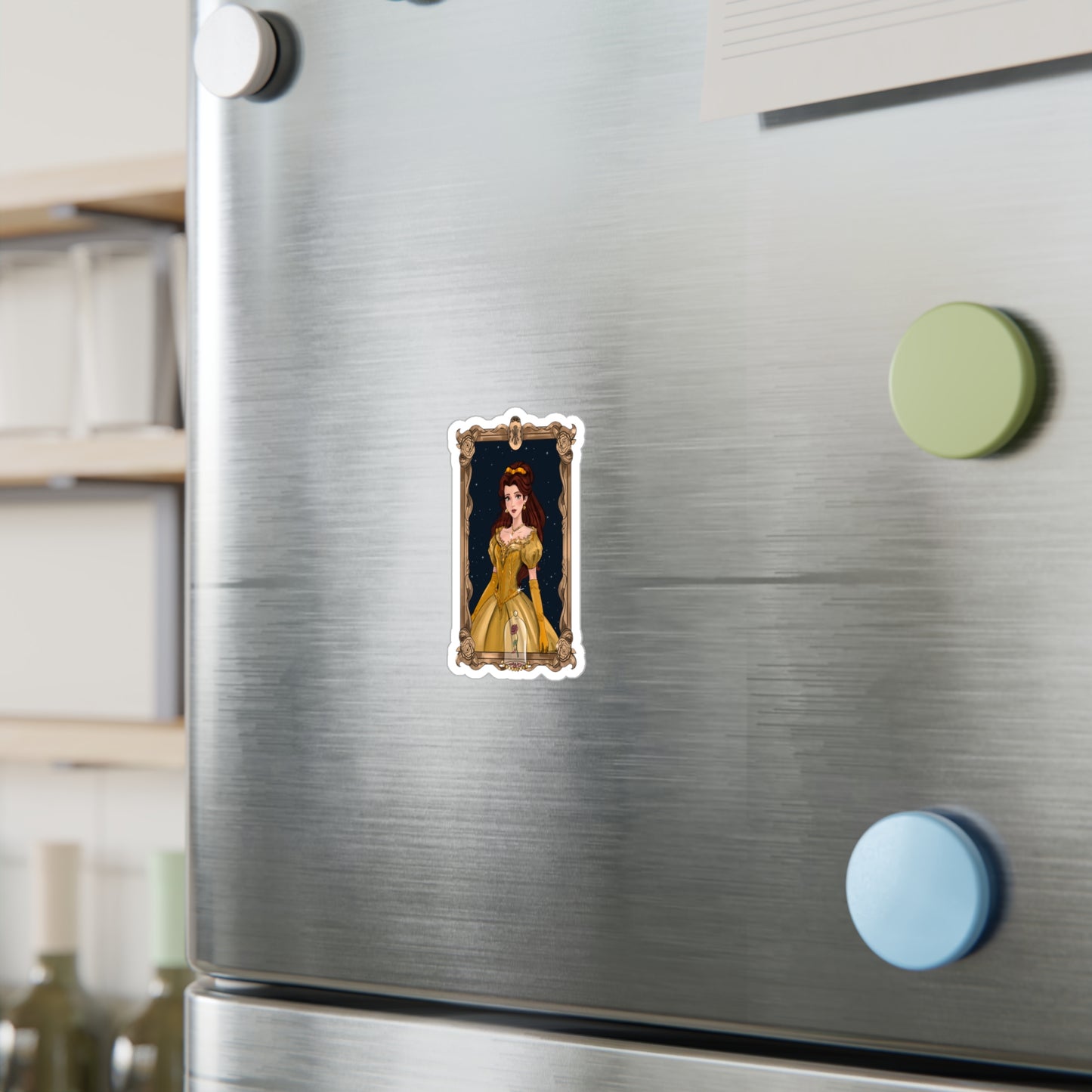 Enchanted Frames: Heiress Belle - Vinyl Sticker