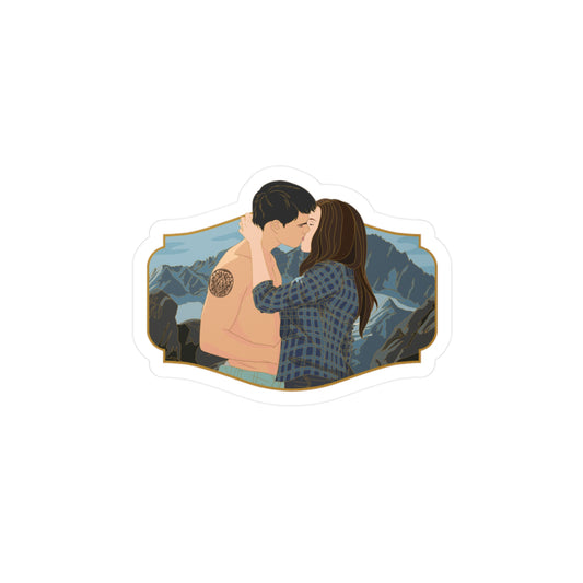 Kiss Me - Vinyl Sticker
