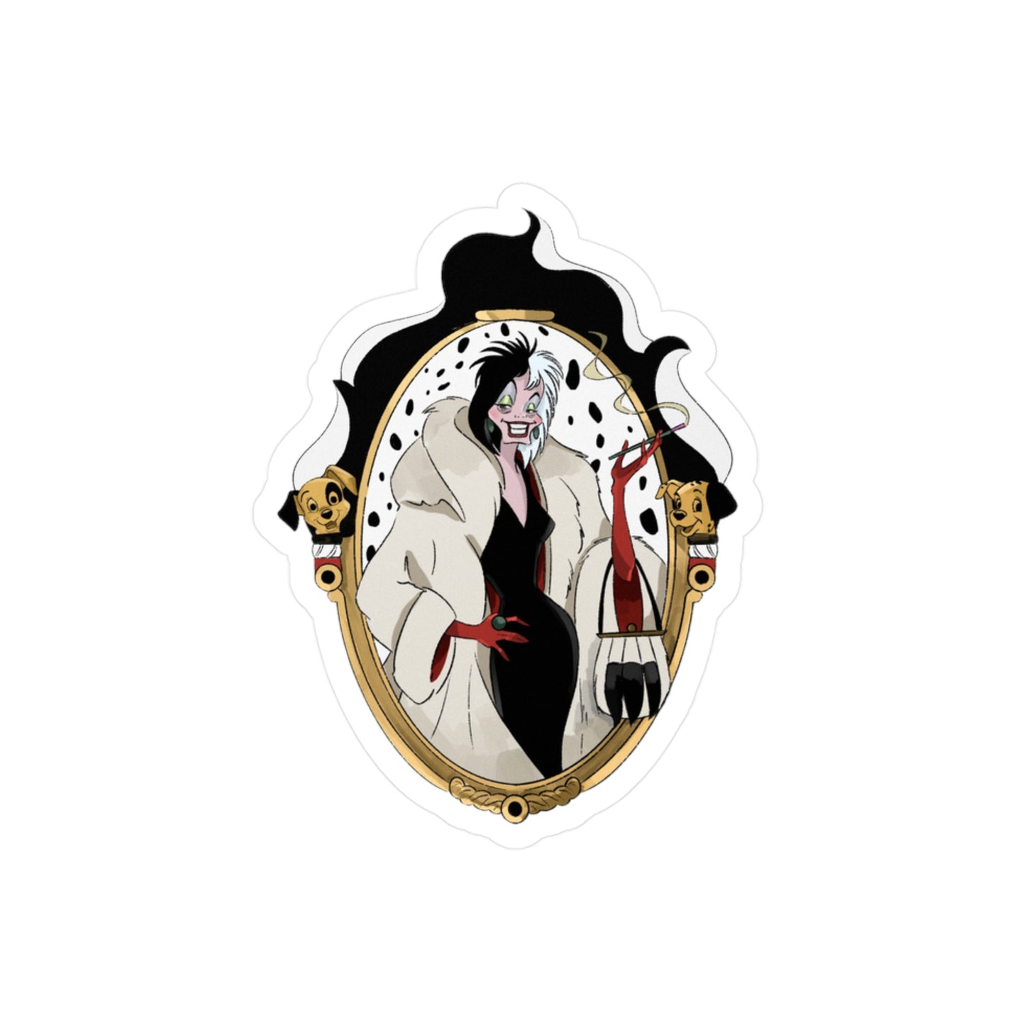 VV: Fur and Fury - Vinyl Sticker