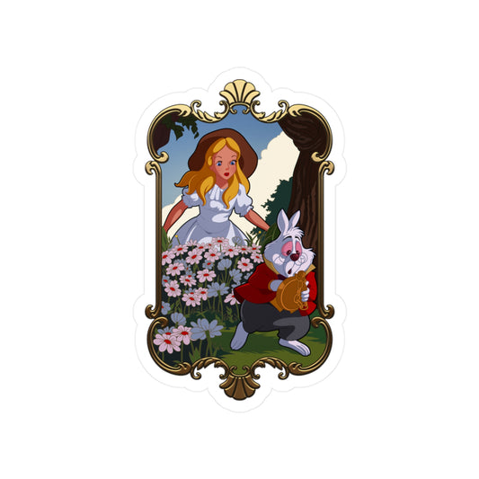 The White Rabbit - Vinyl Sticker