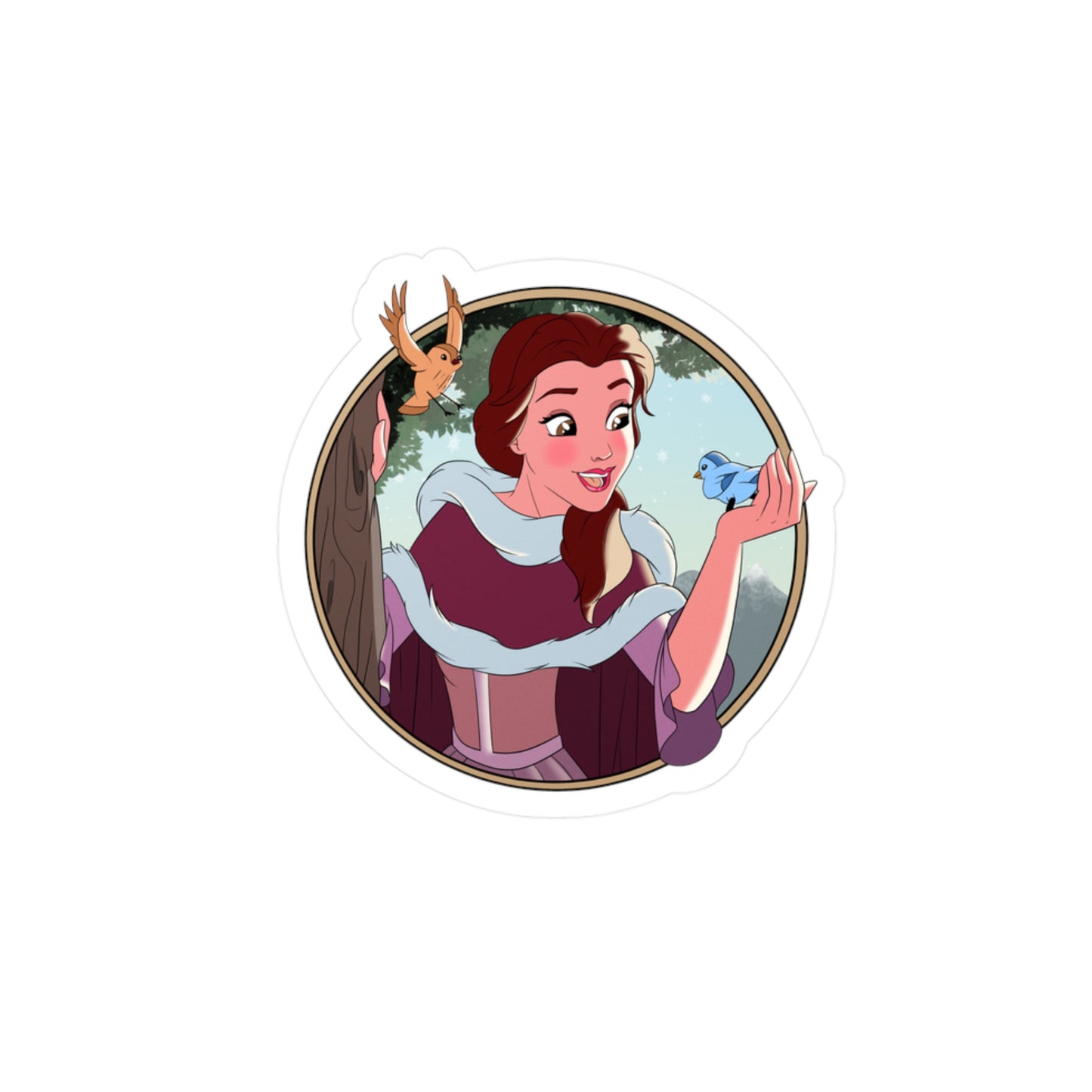 Winter’s Whisper - Vinyl Sticker
