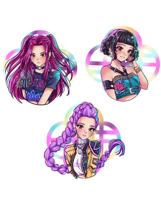 Born to Slay (3 Pin Set)