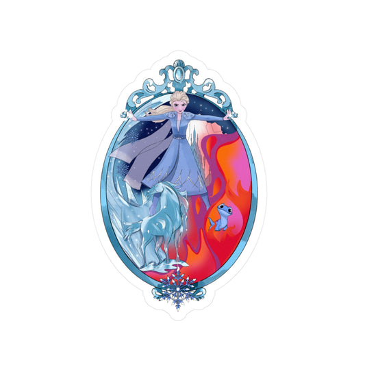 PM: Queen of Ice - Vinyl Sticker