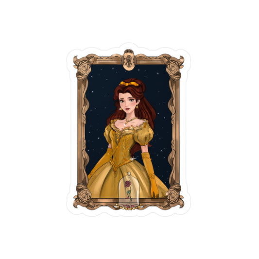 Enchanted Frames: Heiress Belle - Vinyl Sticker