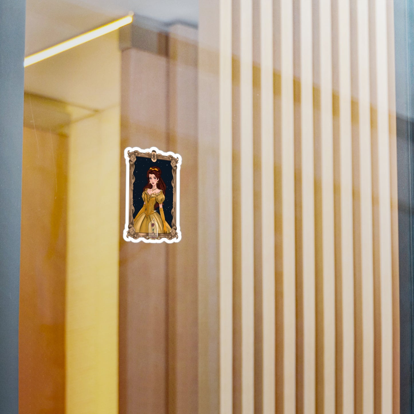 Enchanted Frames: Heiress Belle - Vinyl Sticker