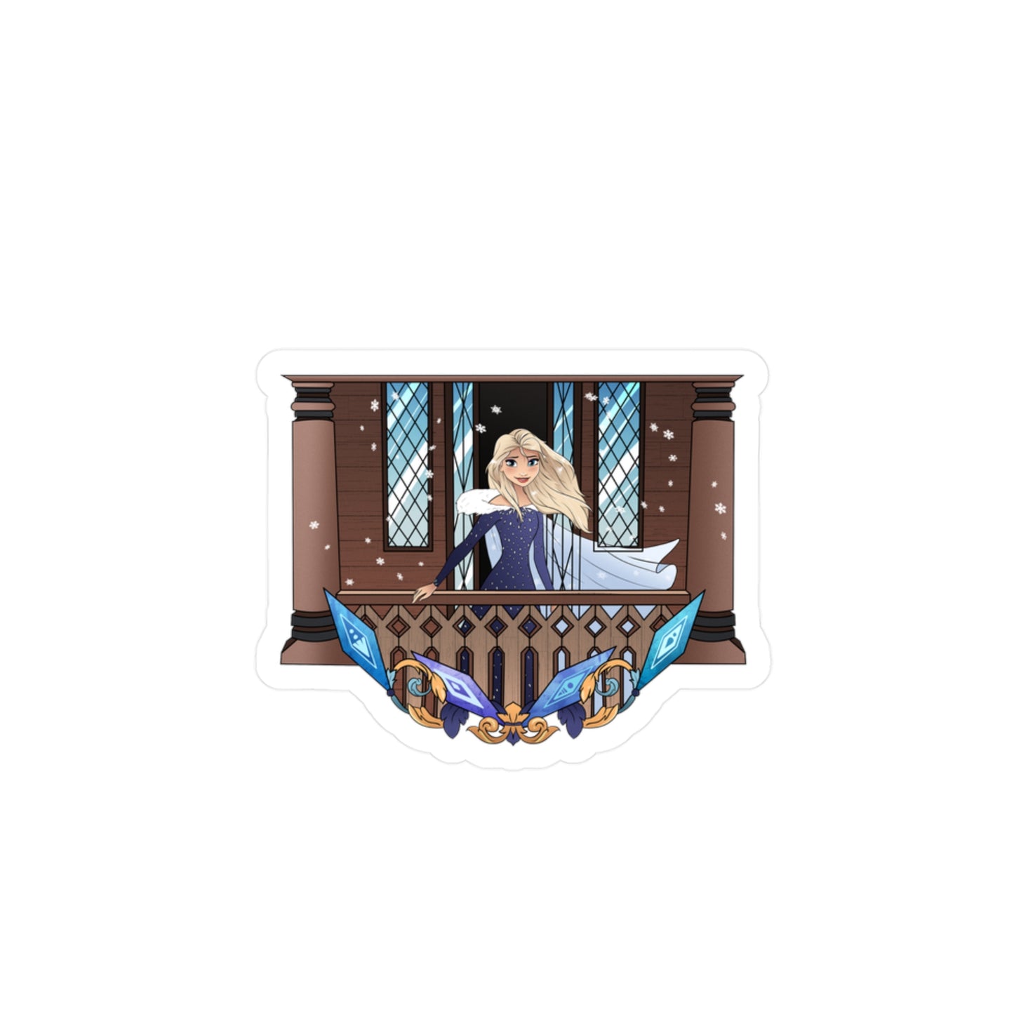 Let It Go - Vinyl Sticker